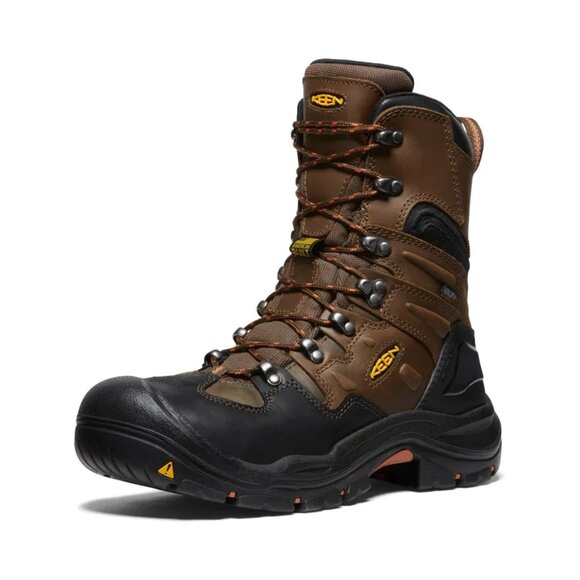 Keen Men's  Work boot Coburg 8 Inch Waterproof Boot with Steel Toe wide EE - Picture 3 of 7